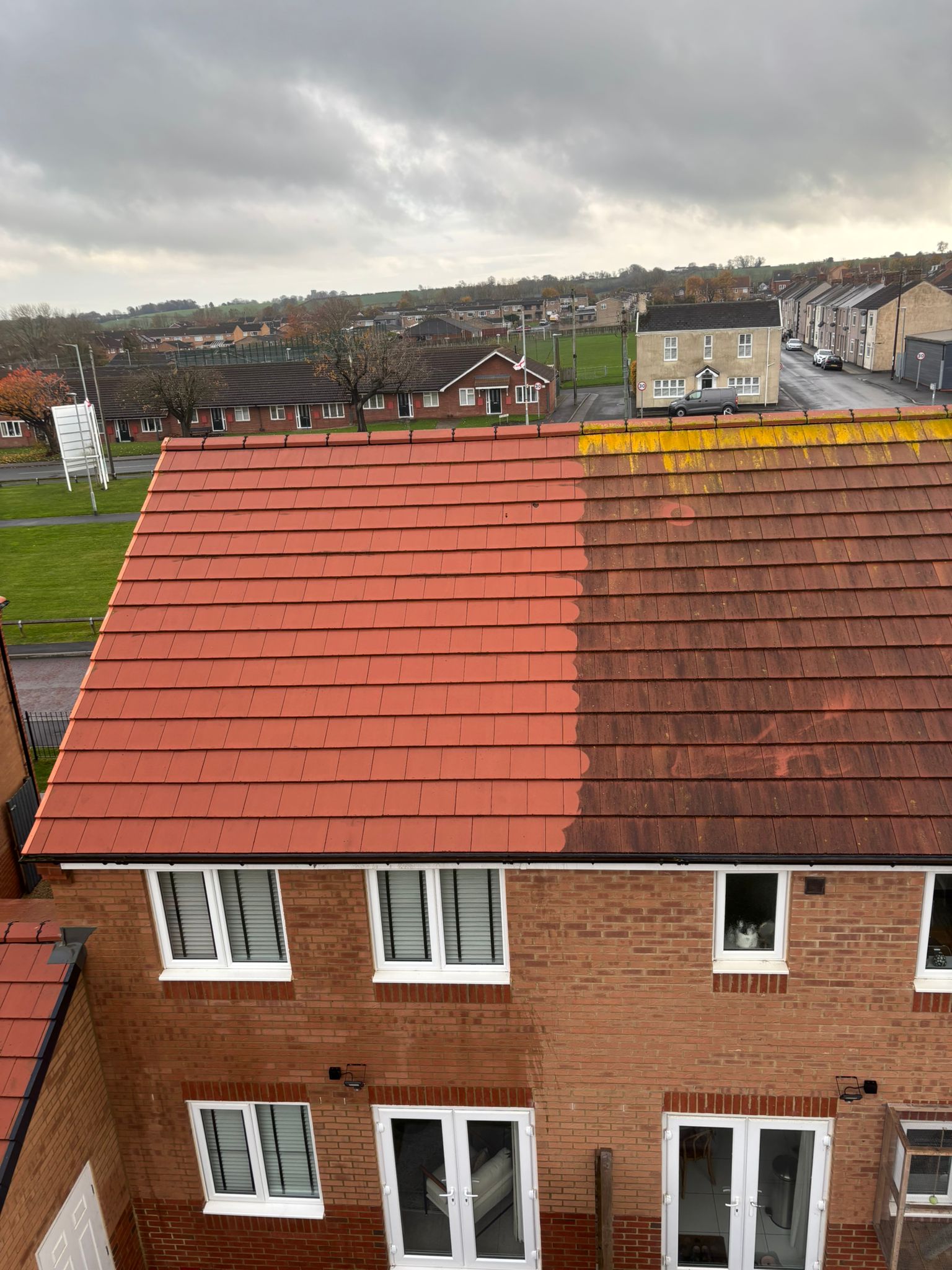 Roof Cleaning Project